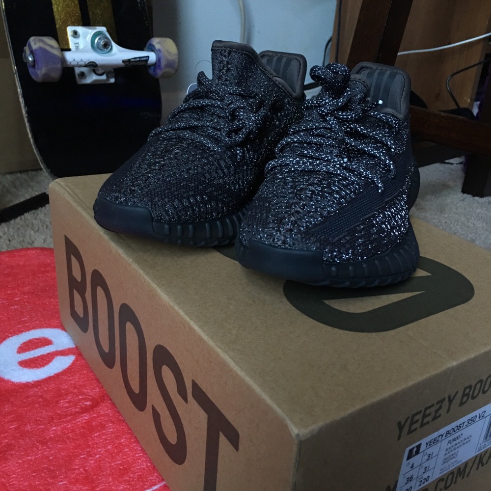 Adidas Yeezy Boost 350 V2 Black Static Reflective